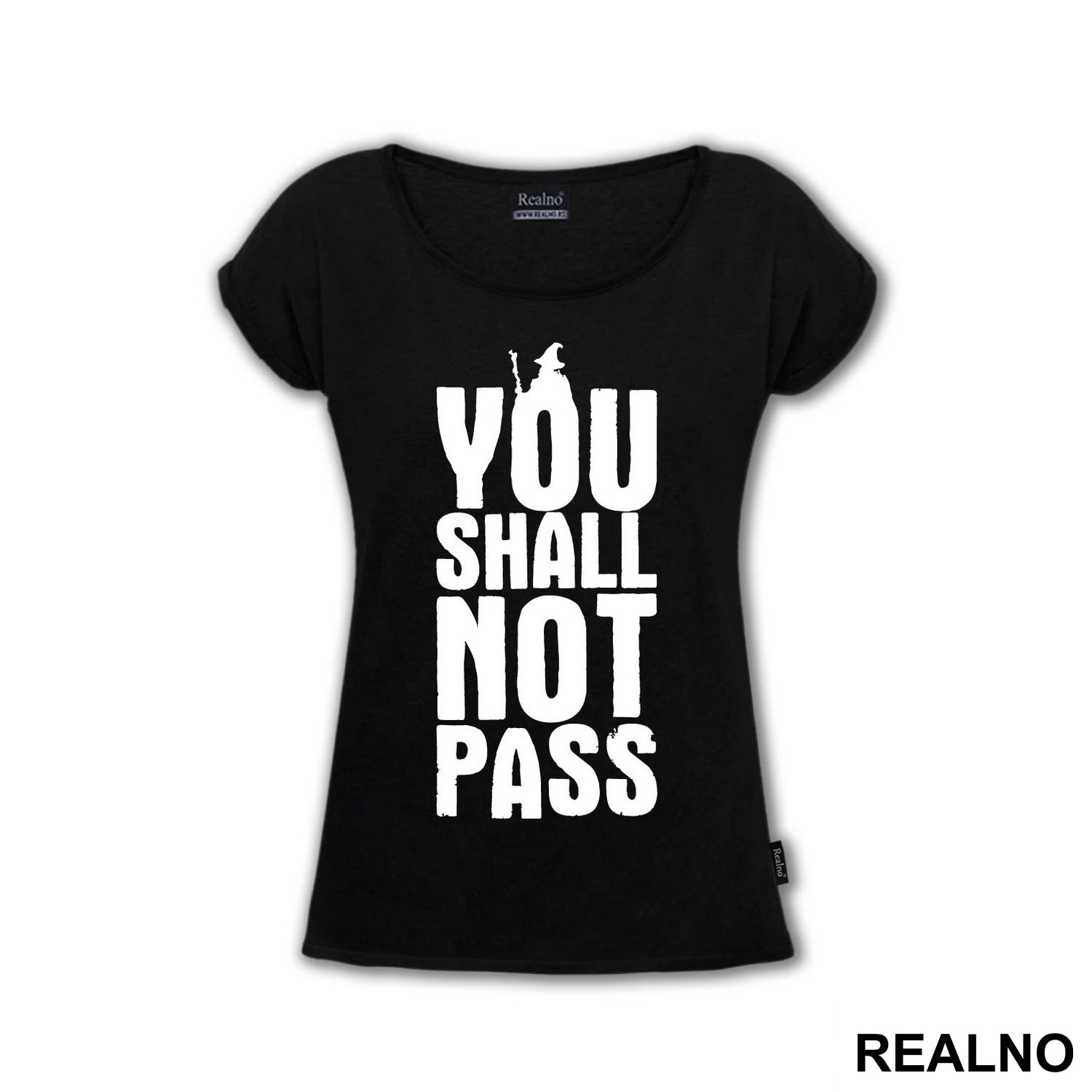 You Shall Not Pass - Gandalf - Blue - Lord Of The Rings - LOTR - Majica