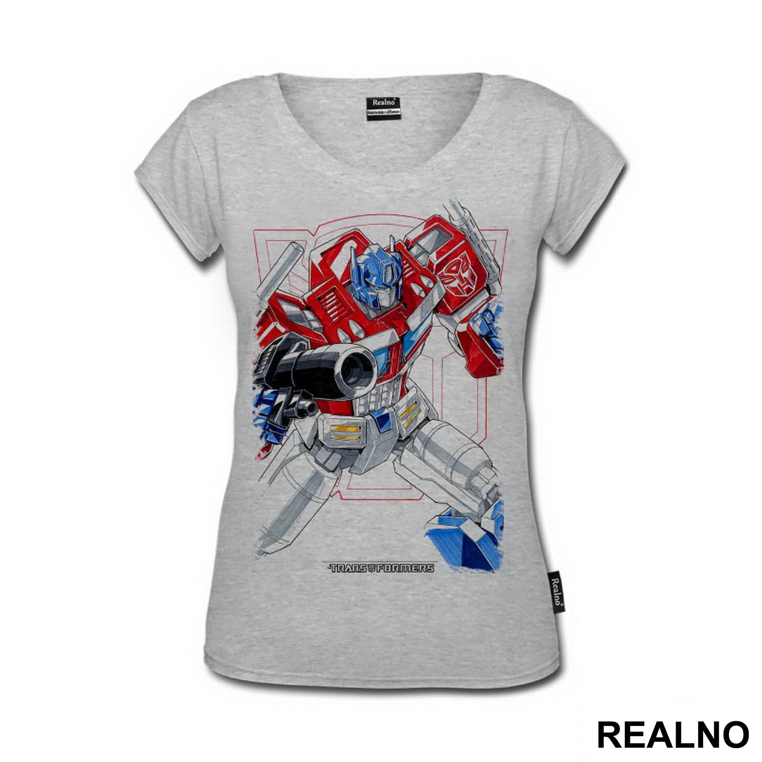 Optimus Prime - Drawing - Transformers - Majica