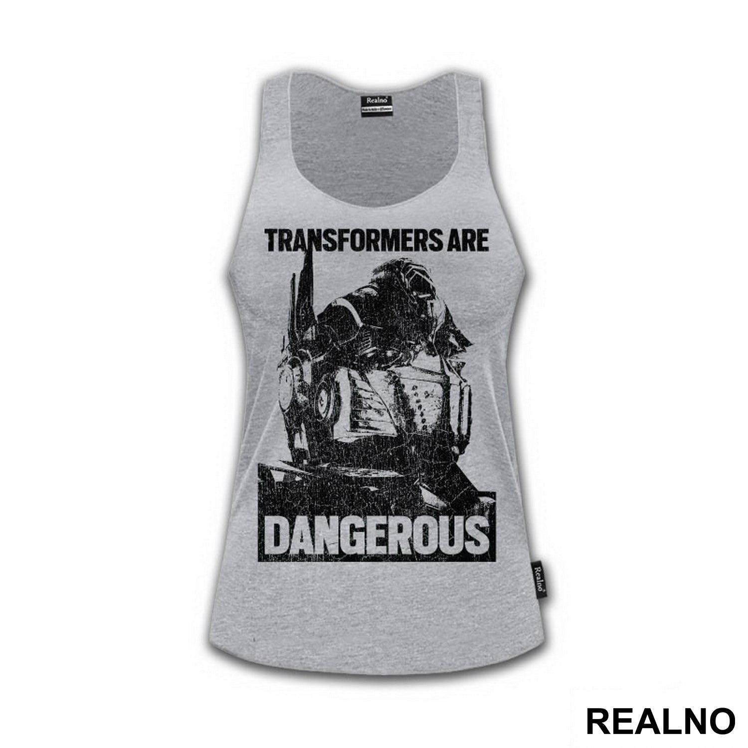 Optimus Prime - Black - Age Of Extinction - Transformers Are Dangerous - Transformers - Majica
