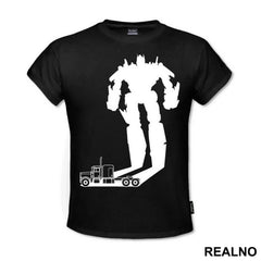 Optimus Prime - Black Shadow - Transformers - Majica