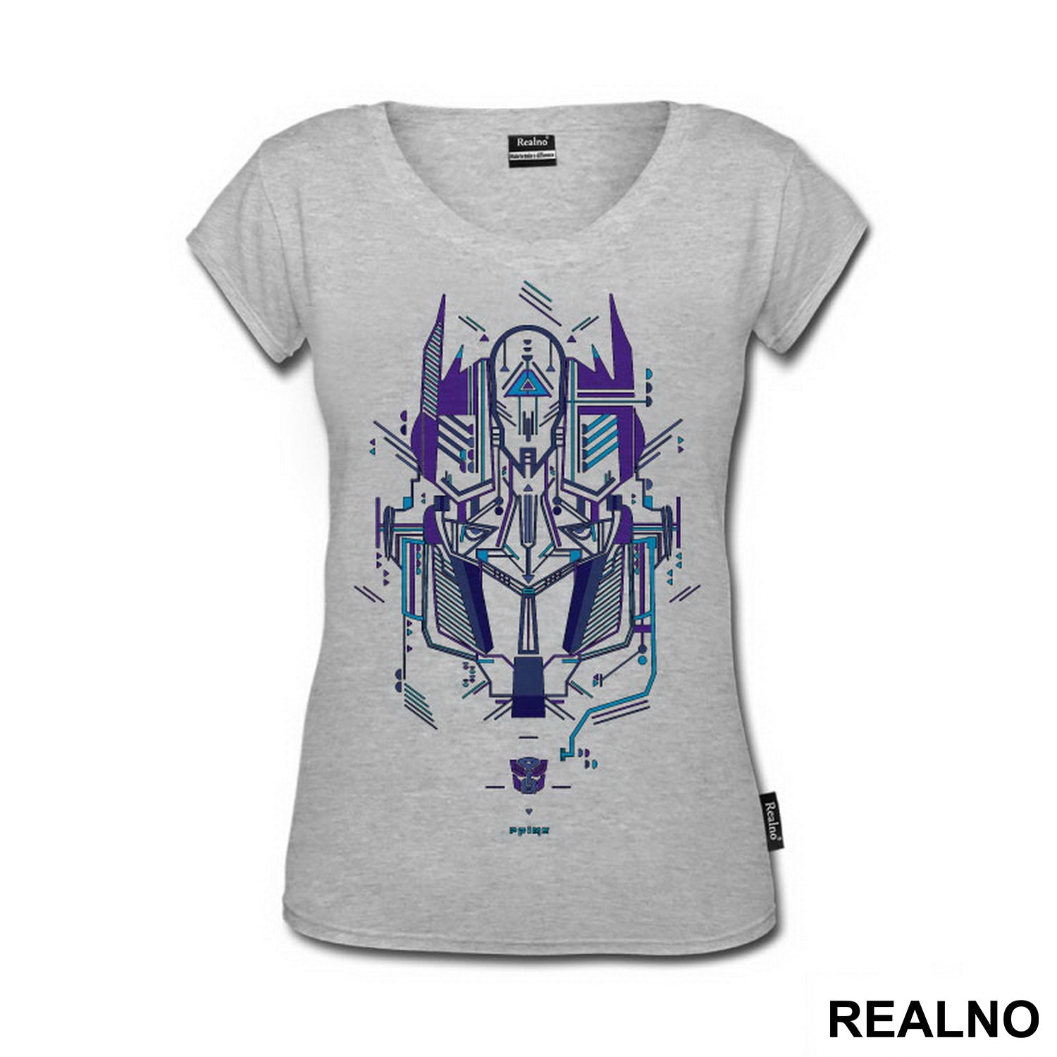 Optimus Prime - Purple Contour - Transformers - Majica