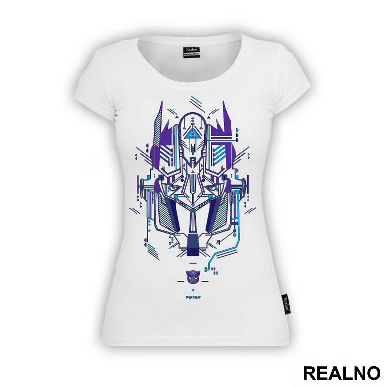 Optimus Prime - Purple Contour - Transformers - Majica