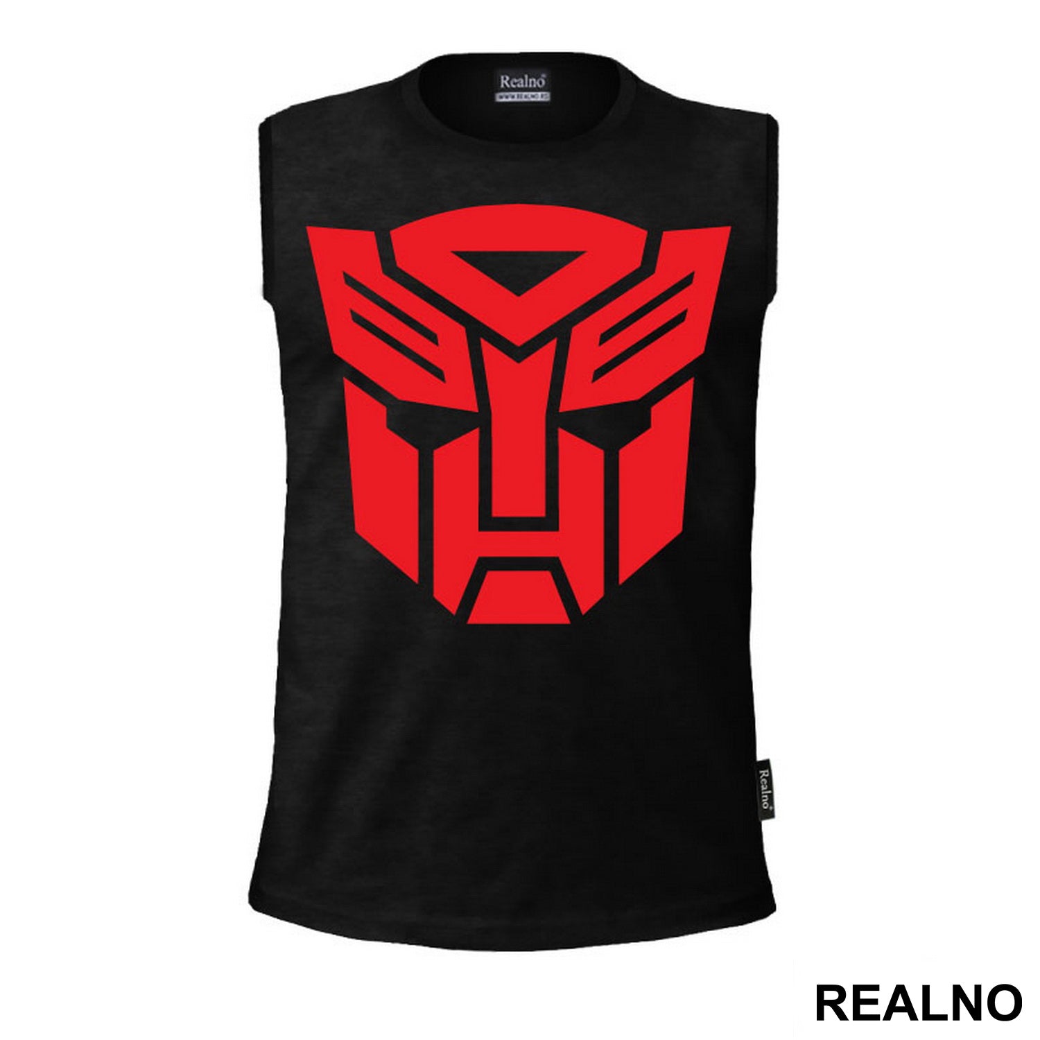 Decepticon Logo - Black - Transformers - Majica