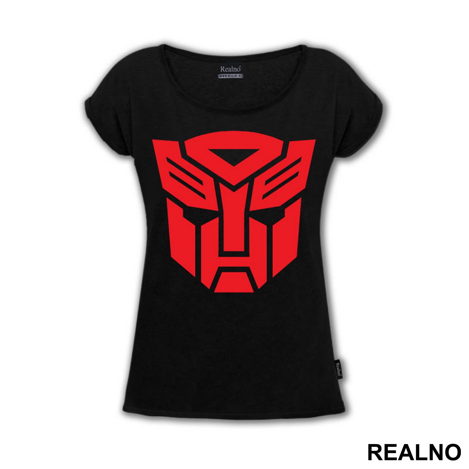 Decepticon Logo - Black - Transformers - Majica
