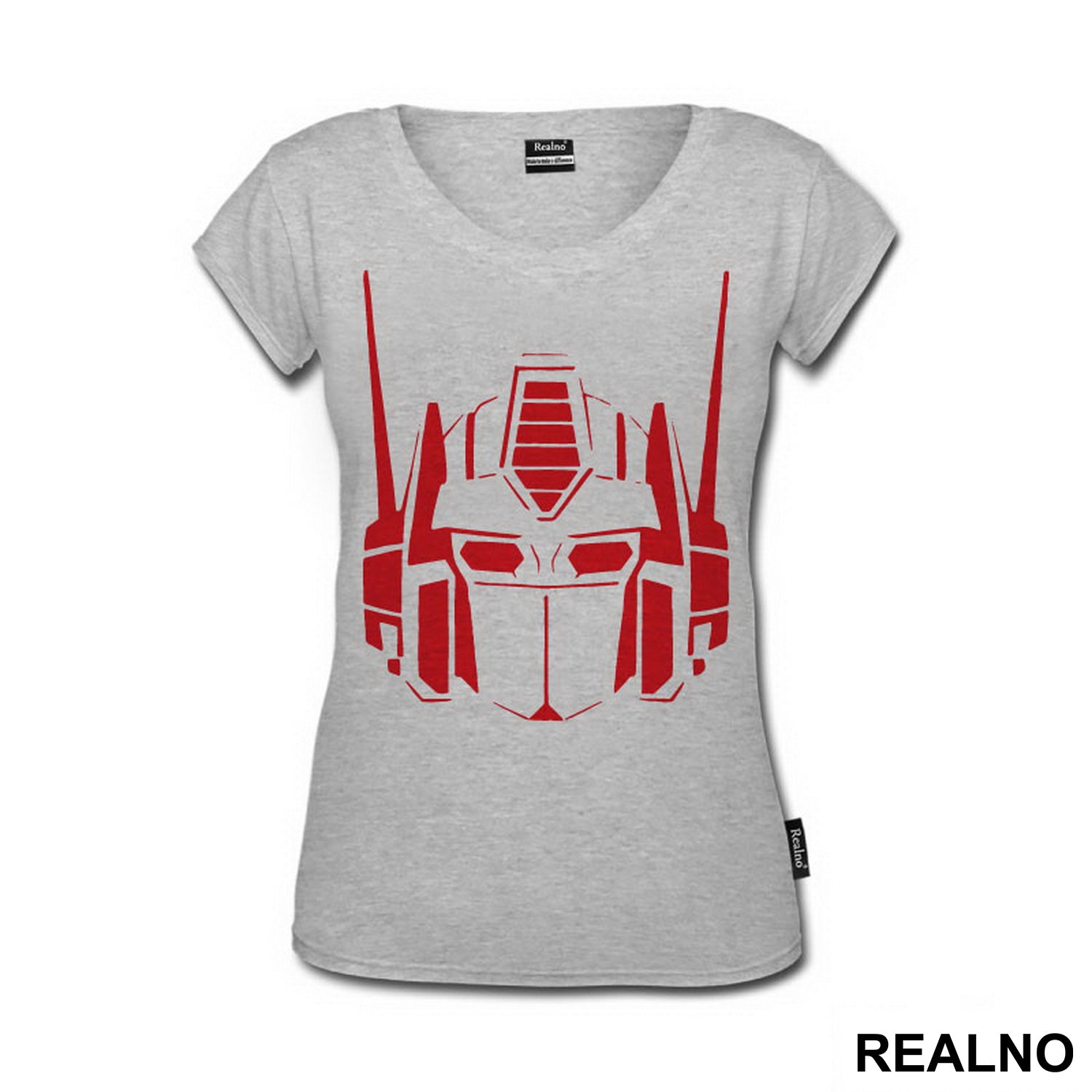 Optimus Prime - Red Stencil - Transformers - Majica