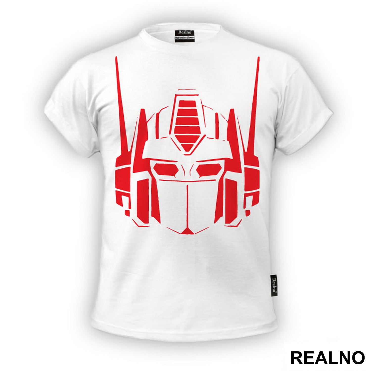 Optimus Prime - Red Stencil - Transformers - Majica