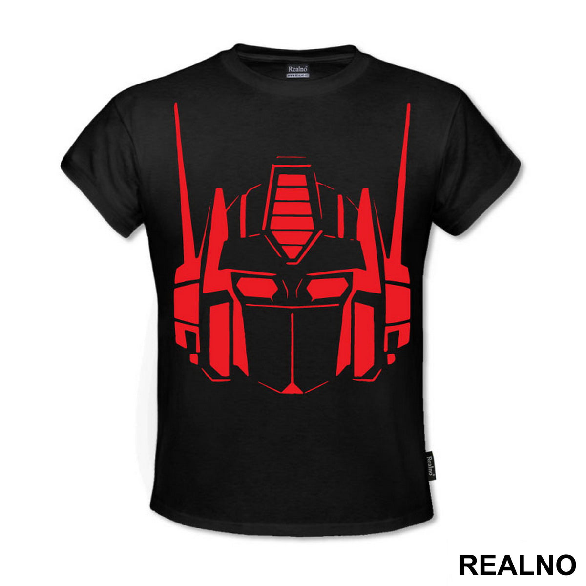 Optimus Prime - Red Stencil - Transformers - Majica