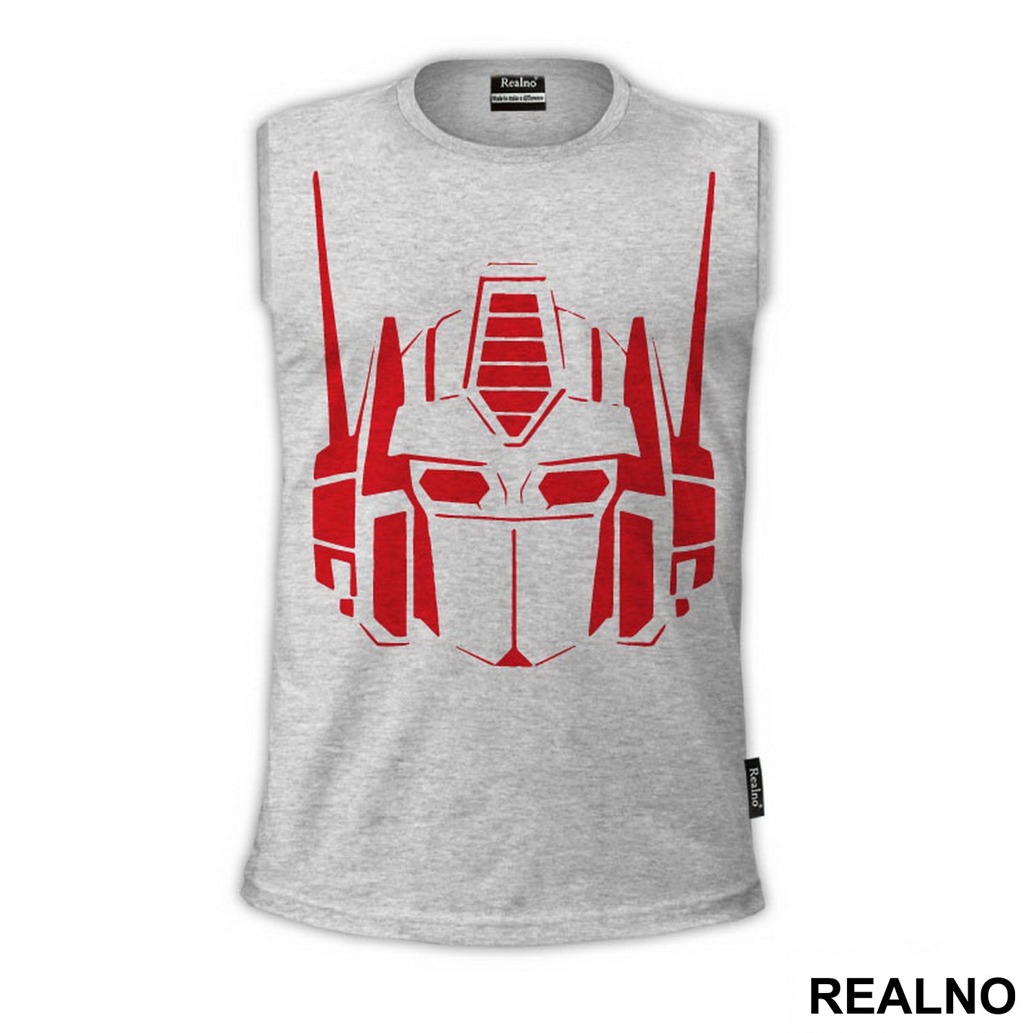 Optimus Prime - Red Stencil - Transformers - Majica