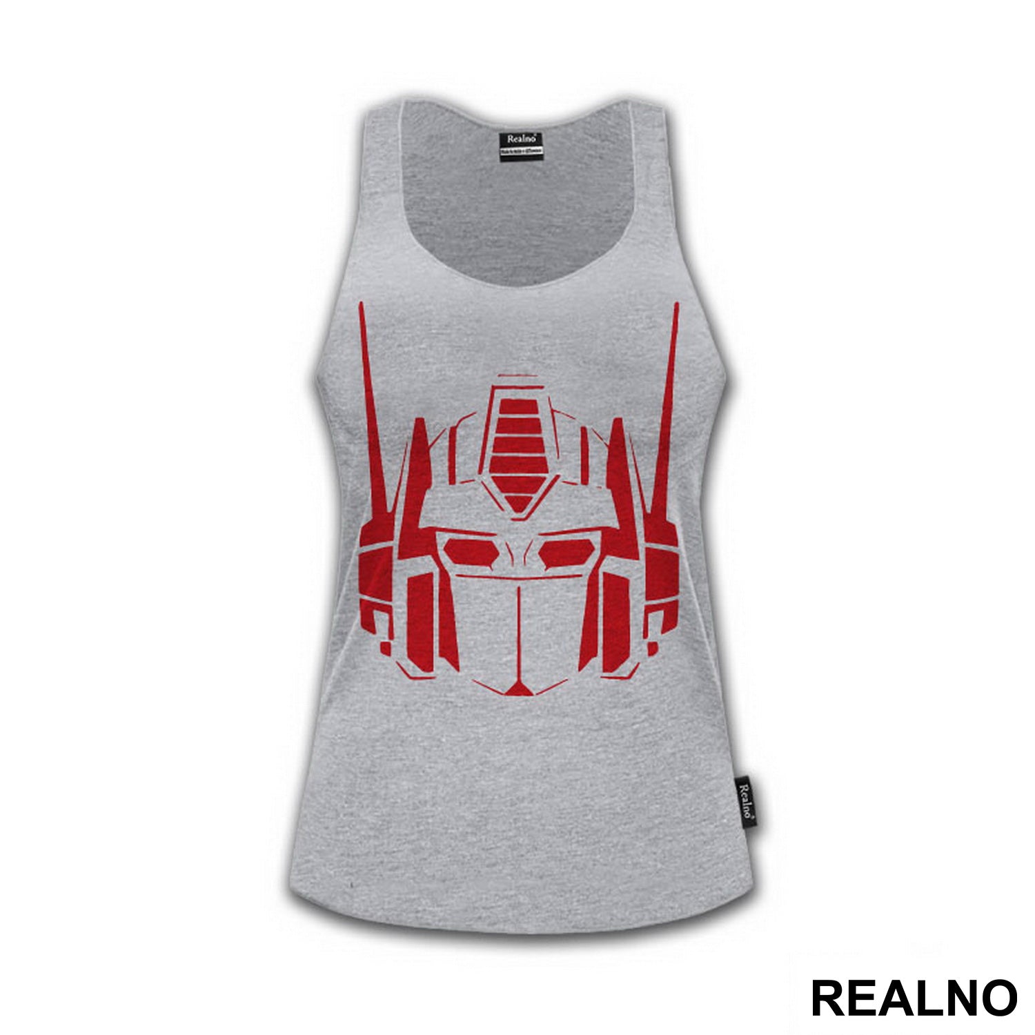 Optimus Prime - Red Stencil - Transformers - Majica