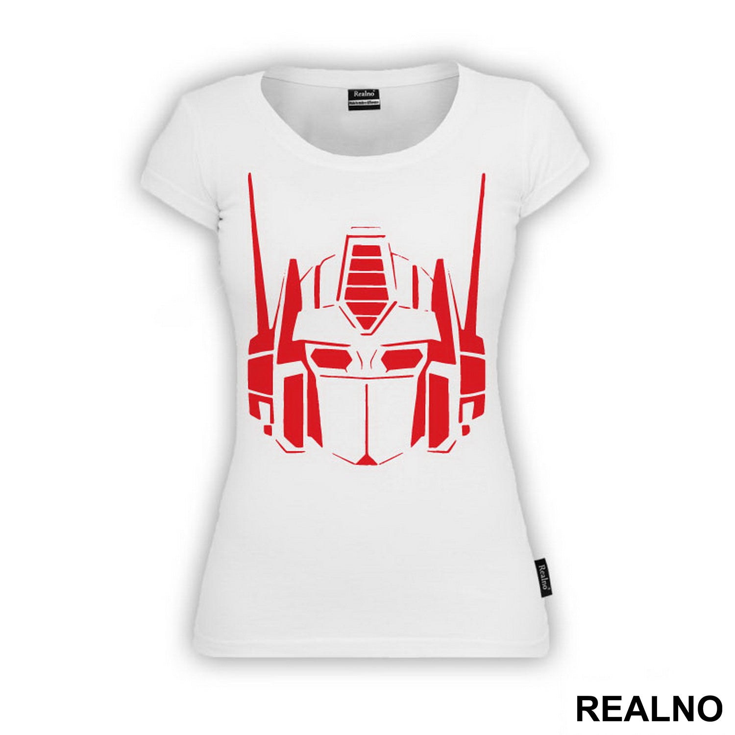 Optimus Prime - Red Stencil - Transformers - Majica
