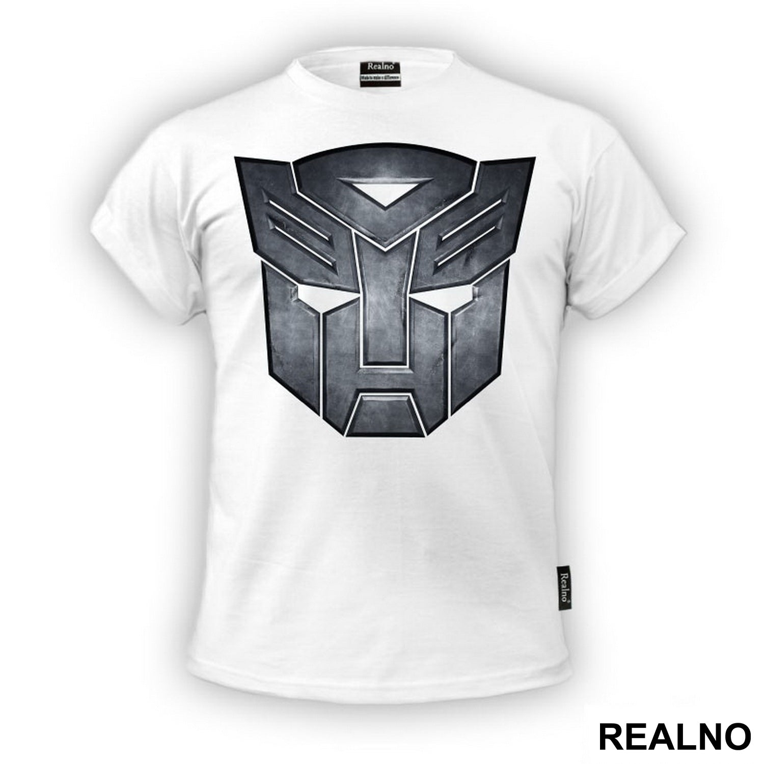 Autobot Metallic Logo - Transformers - Majica