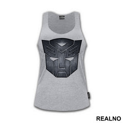 Autobot Metallic Logo - Transformers - Majica