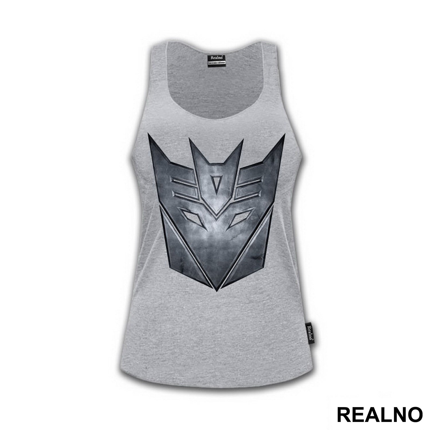 Decepticon Metallic Logo - Transformers - Majica