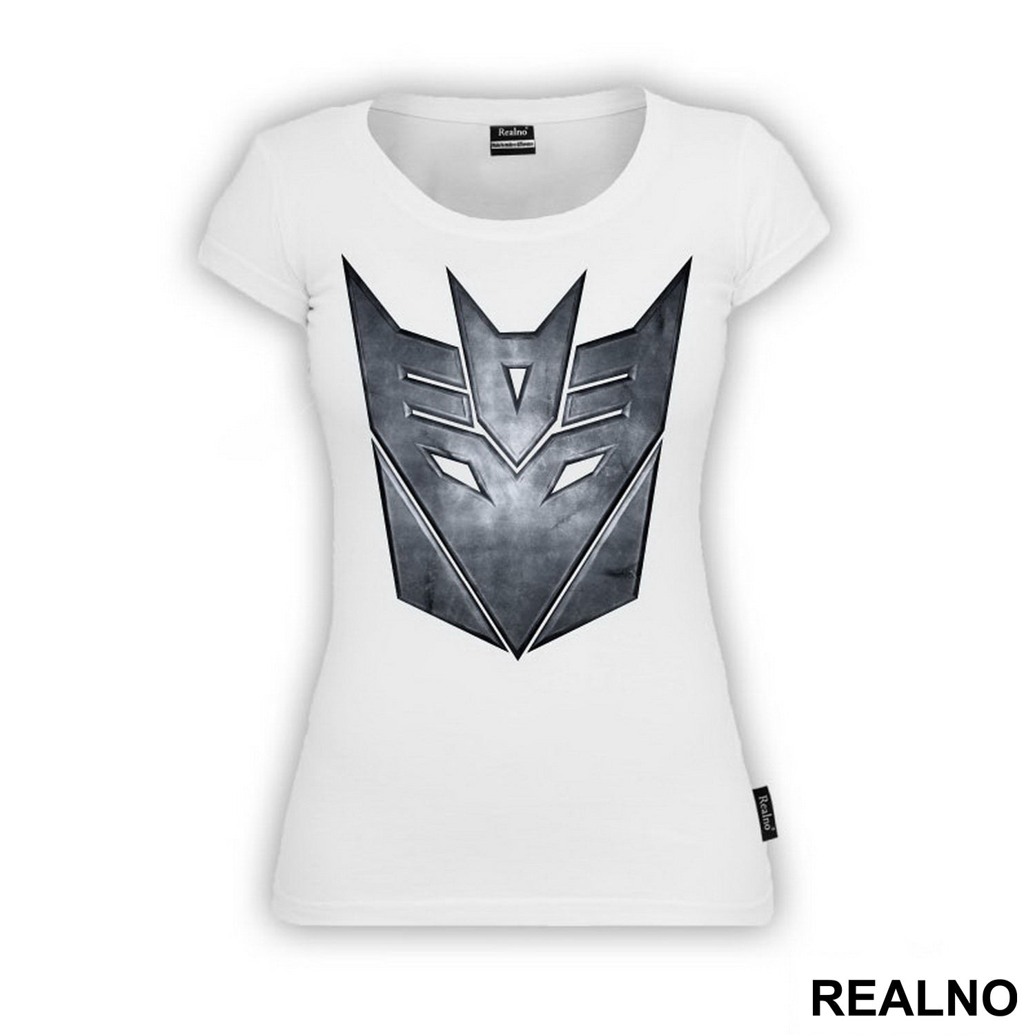 Decepticon Metallic Logo - Transformers - Majica