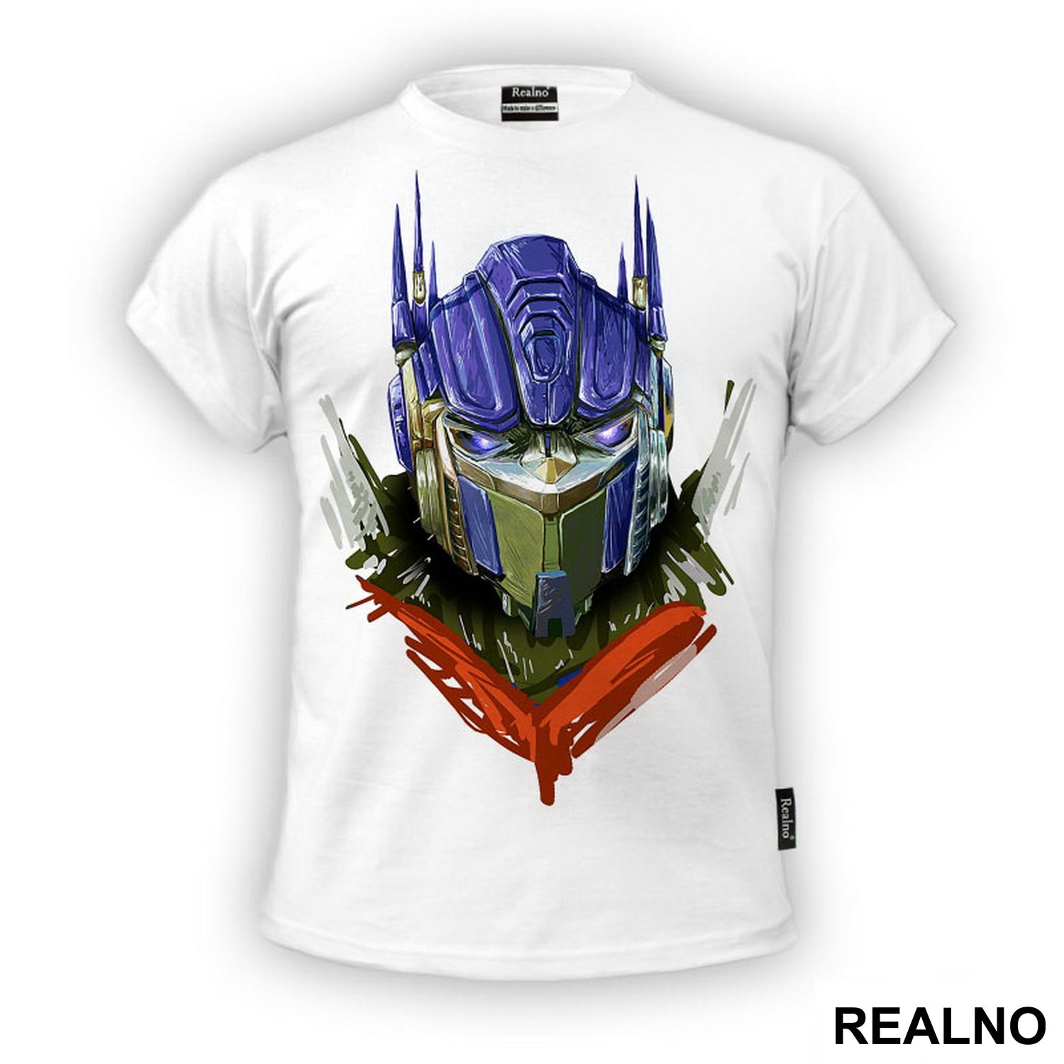 Optimus Prime - Rough Drawing - Transformers - Majica