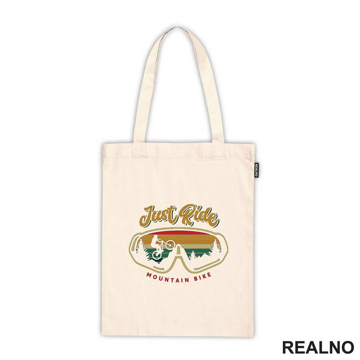 Just Ride - Glasses - Bickilovi - Bike - Majica