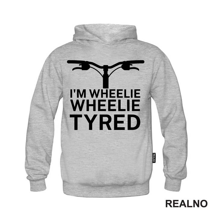 I'm Wheelie, Wheelie Tyred - Bickilovi - Bike - Majica