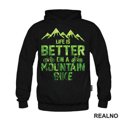 Life Is Better On A Mountain - Bickilovi - Bike - Majica