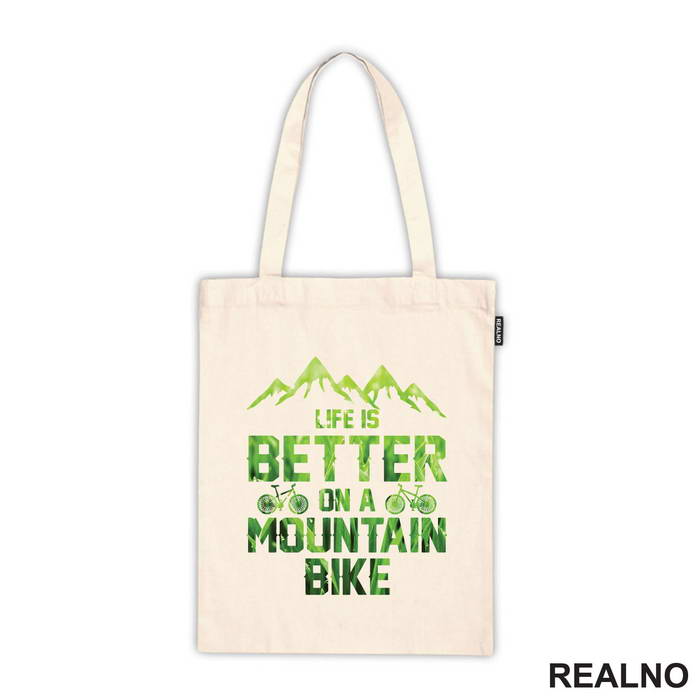 Life Is Better On A Mountain - Bickilovi - Bike - Majica