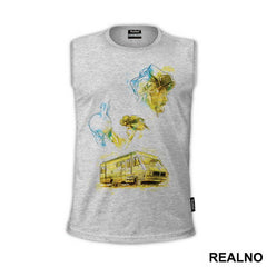 Heisenberg, Jessie And Lab - Breaking Bad - Majica