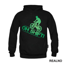 Oh Shift - Green - Bickilovi - Bike - Majica