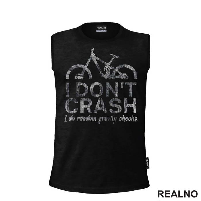 I Don't Crash - Bickilovi - Bike - Majica