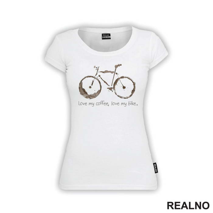 Love My Coffee - Bickilovi - Bike - Majica