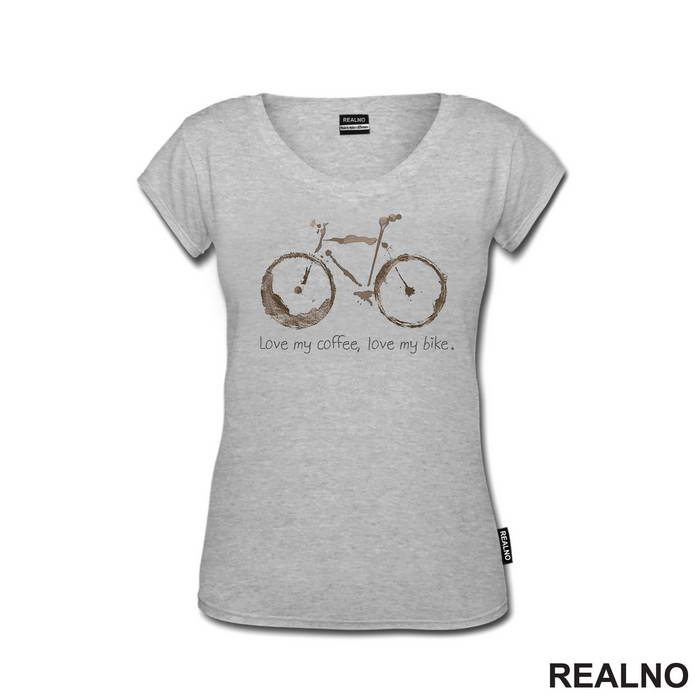 Love My Coffee - Bickilovi - Bike - Majica