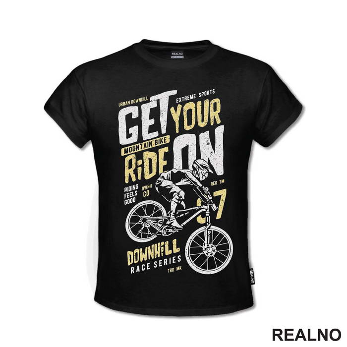 Get Your Ride On - Bickilovi - Bike - Majica