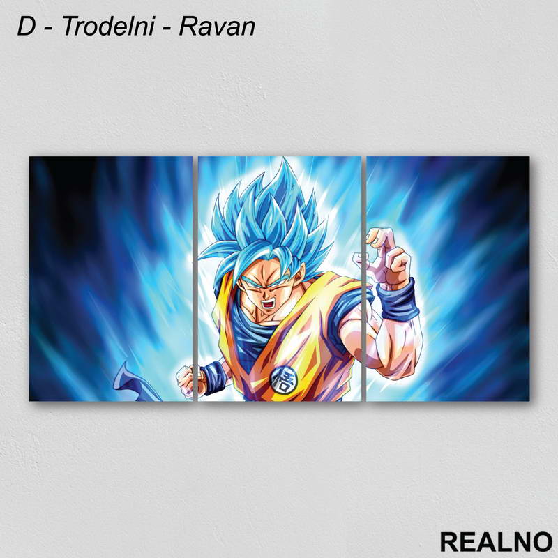 Super Saiyan - Goku - Slika na platnu - Kanvas