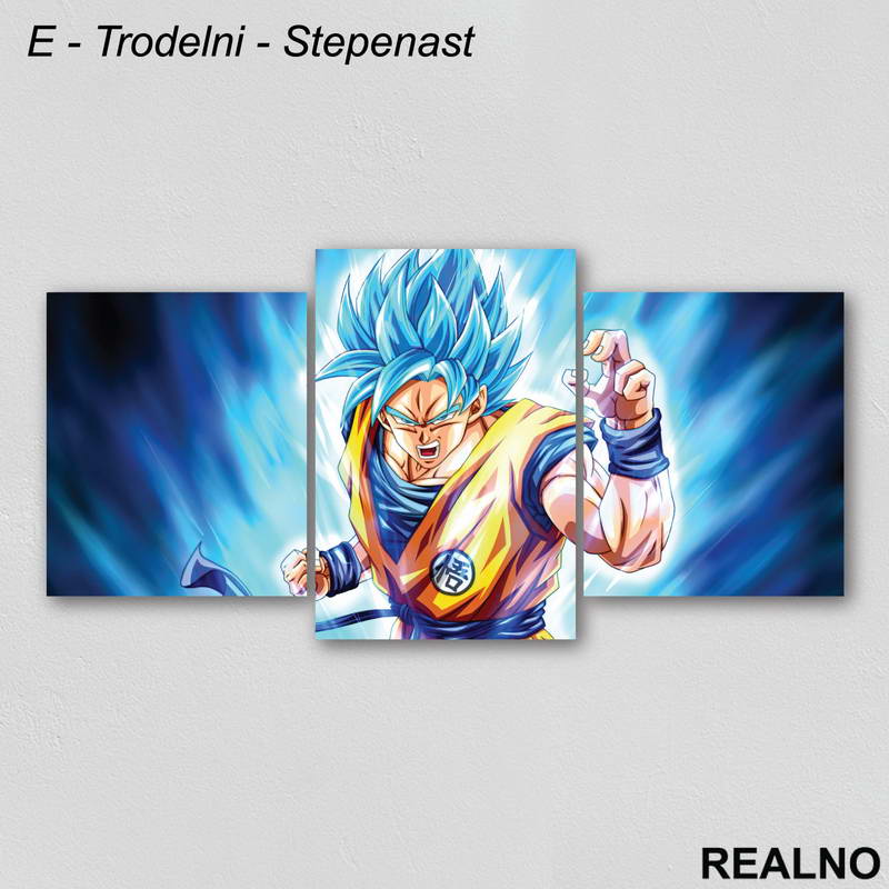 Super Saiyan - Goku - Slika na platnu - Kanvas