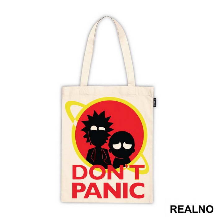 Don't Panic- Rick And Morty - Majica