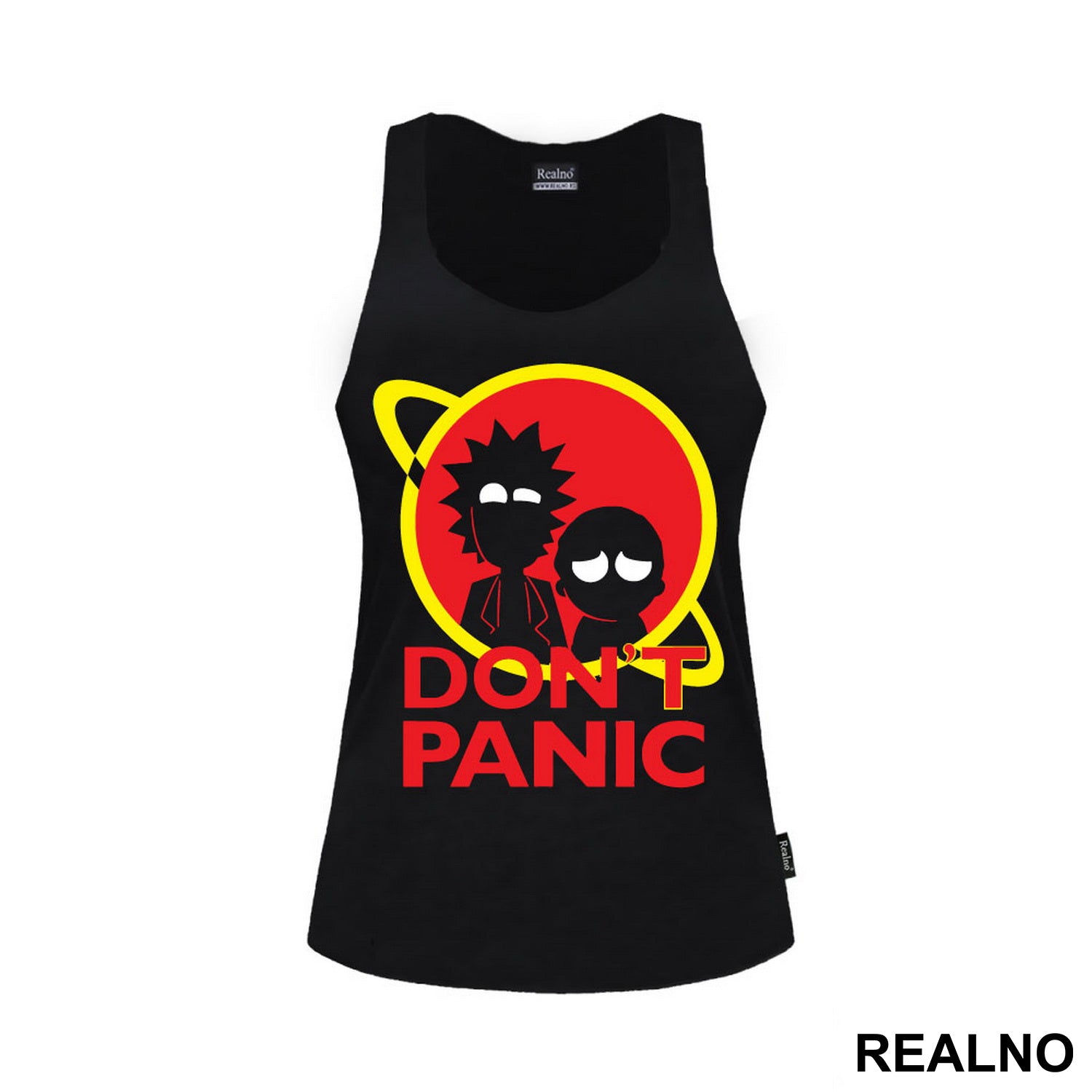 Don't Panic- Rick And Morty - Majica