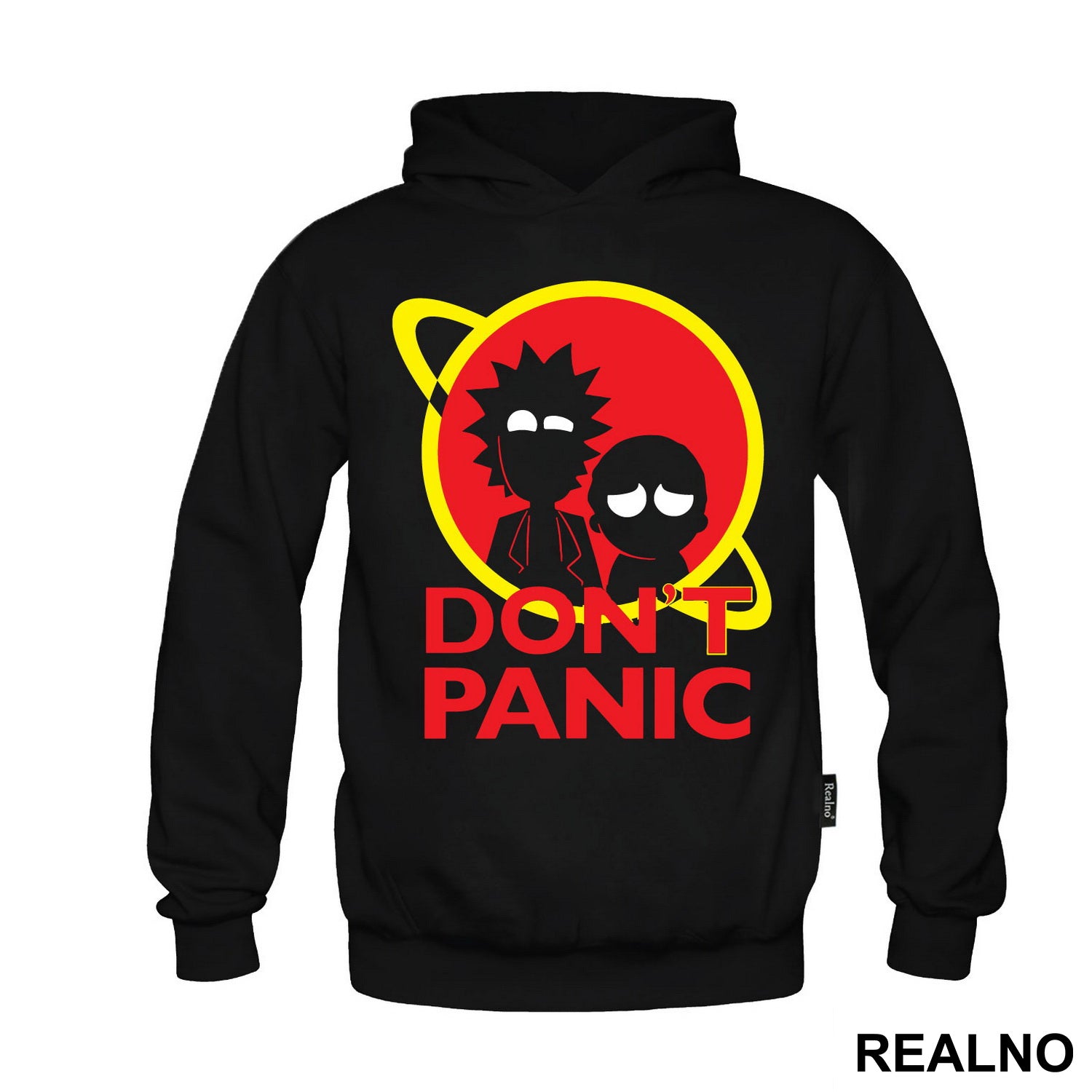 Don't Panic- Rick And Morty - Majica