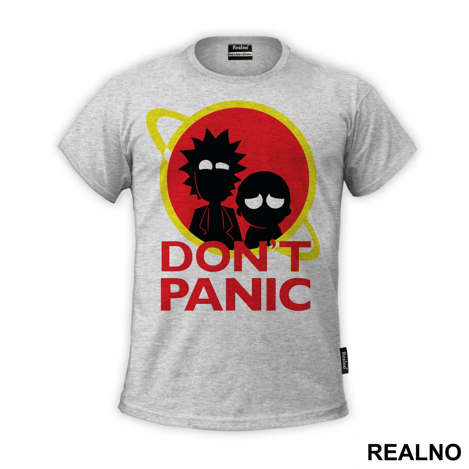 Don't Panic- Rick And Morty - Majica
