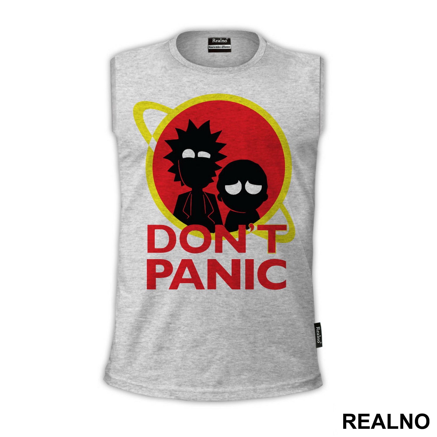Don't Panic- Rick And Morty - Majica