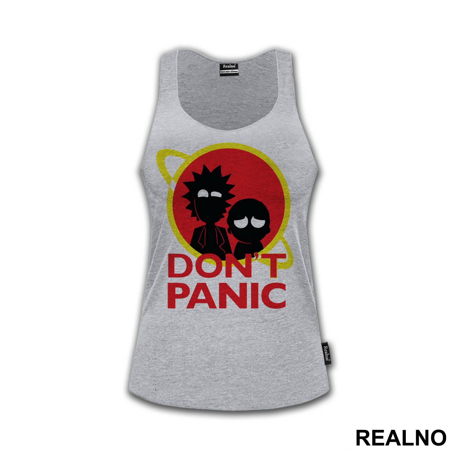 Don't Panic- Rick And Morty - Majica