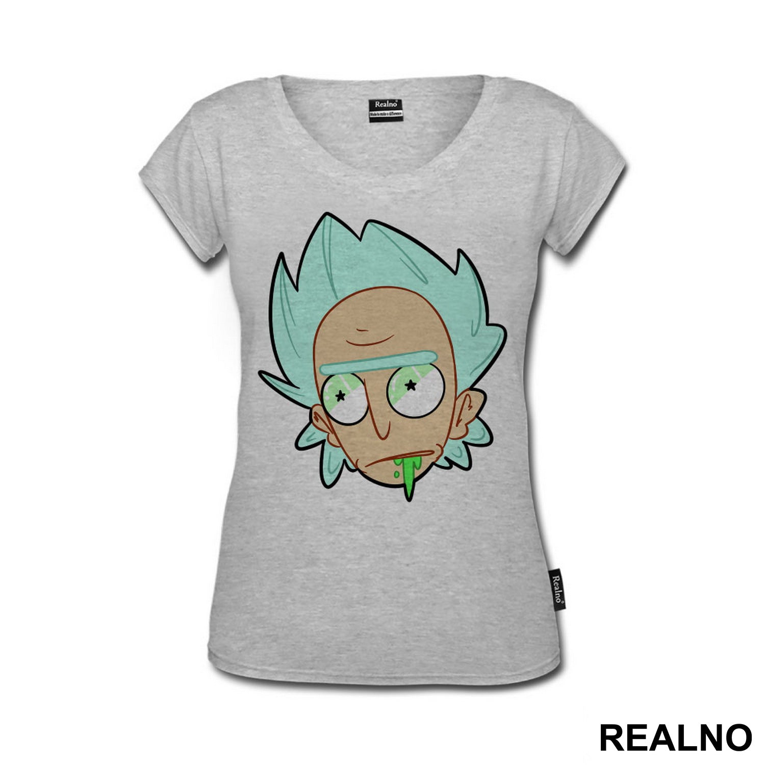 Rick Sanchez Portrait - Rick And Morty - Majica