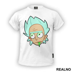 Rick Sanchez Portrait - Rick And Morty - Majica