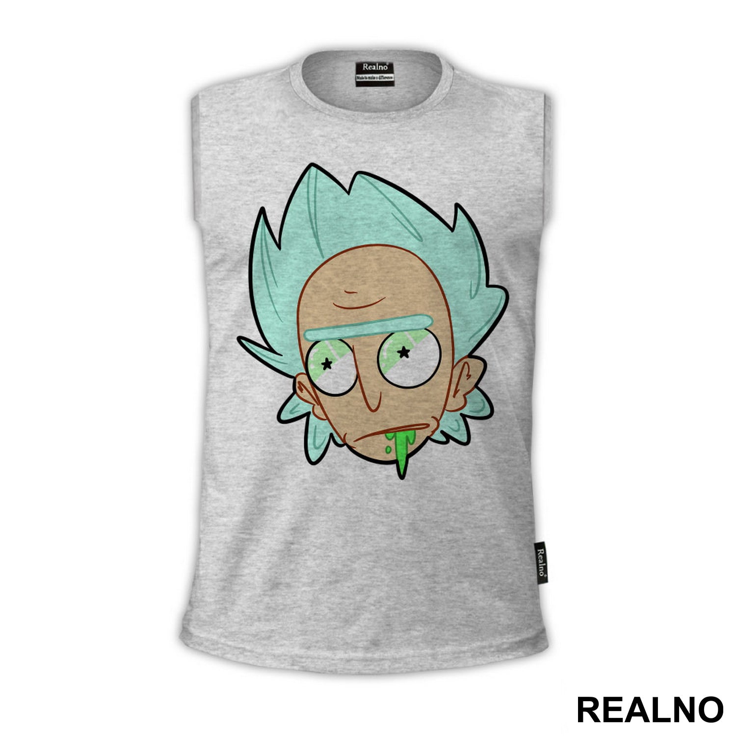 Rick Sanchez Portrait - Rick And Morty - Majica