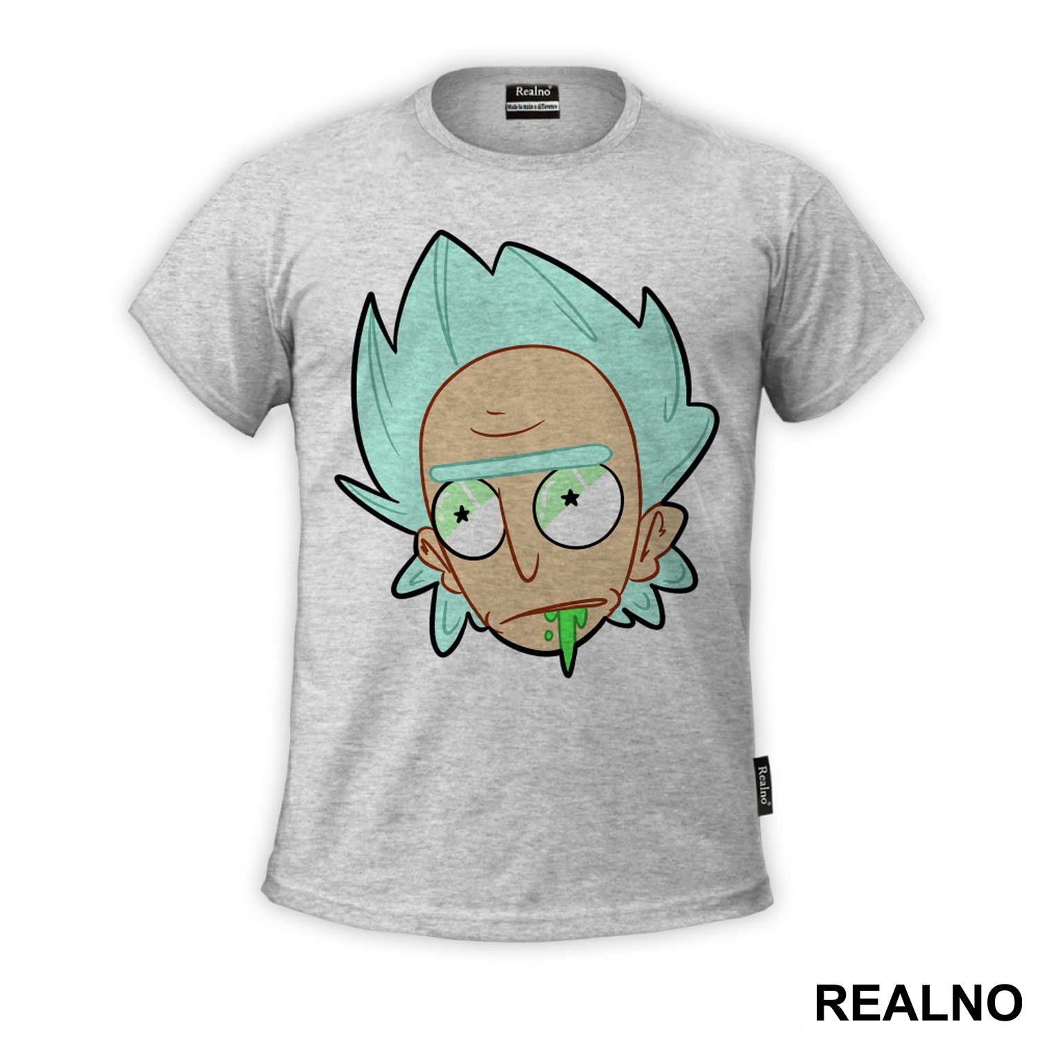 Rick Sanchez Portrait - Rick And Morty - Majica