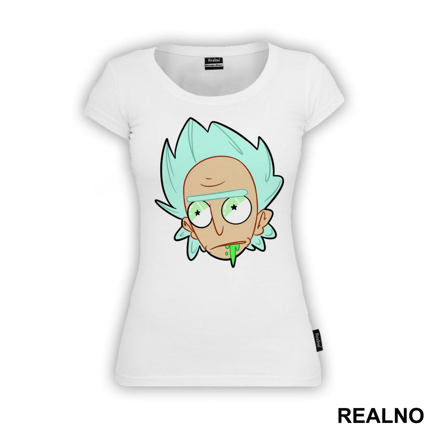 Rick Sanchez Portrait - Rick And Morty - Majica