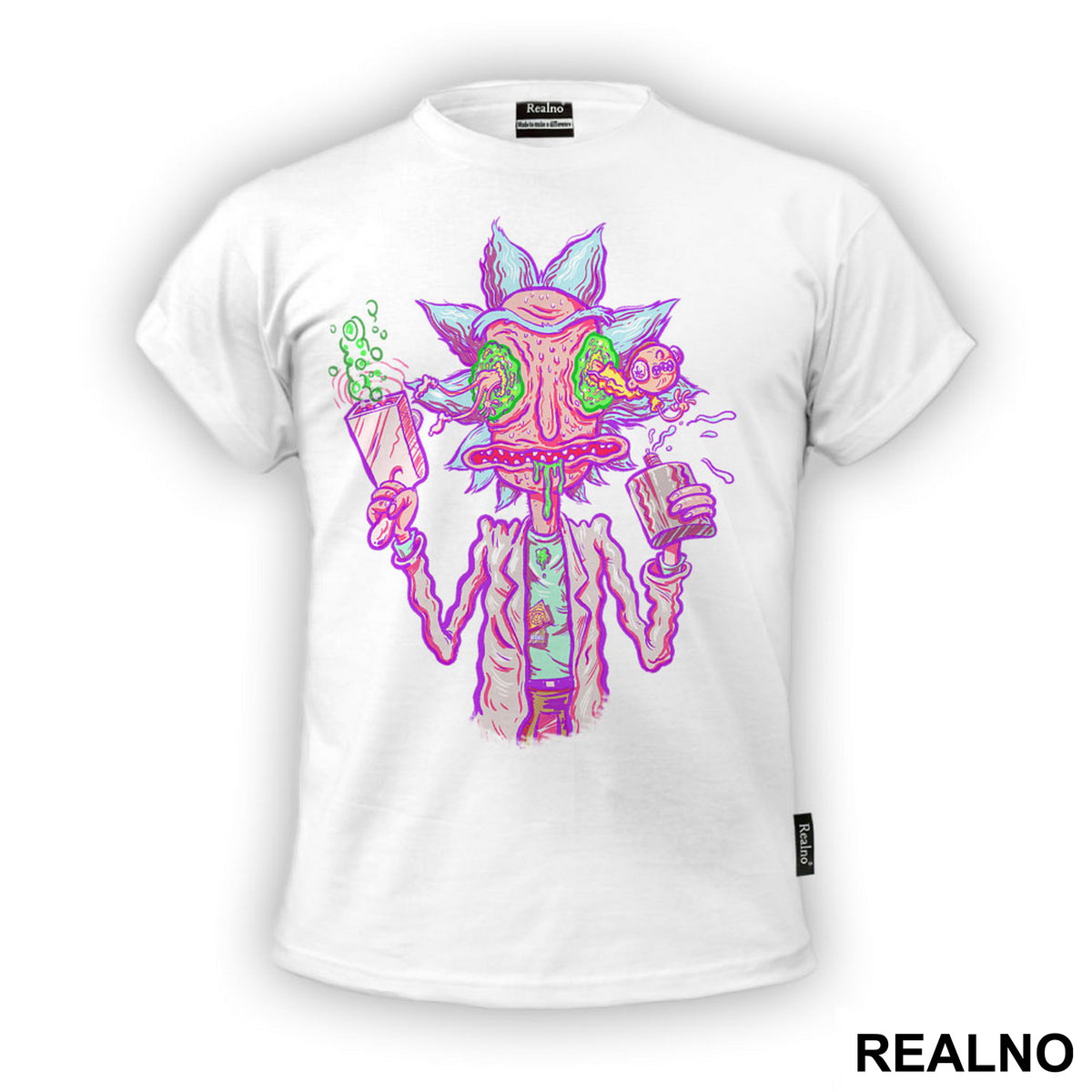 Dripping Rick - Rick And Morty - Majica