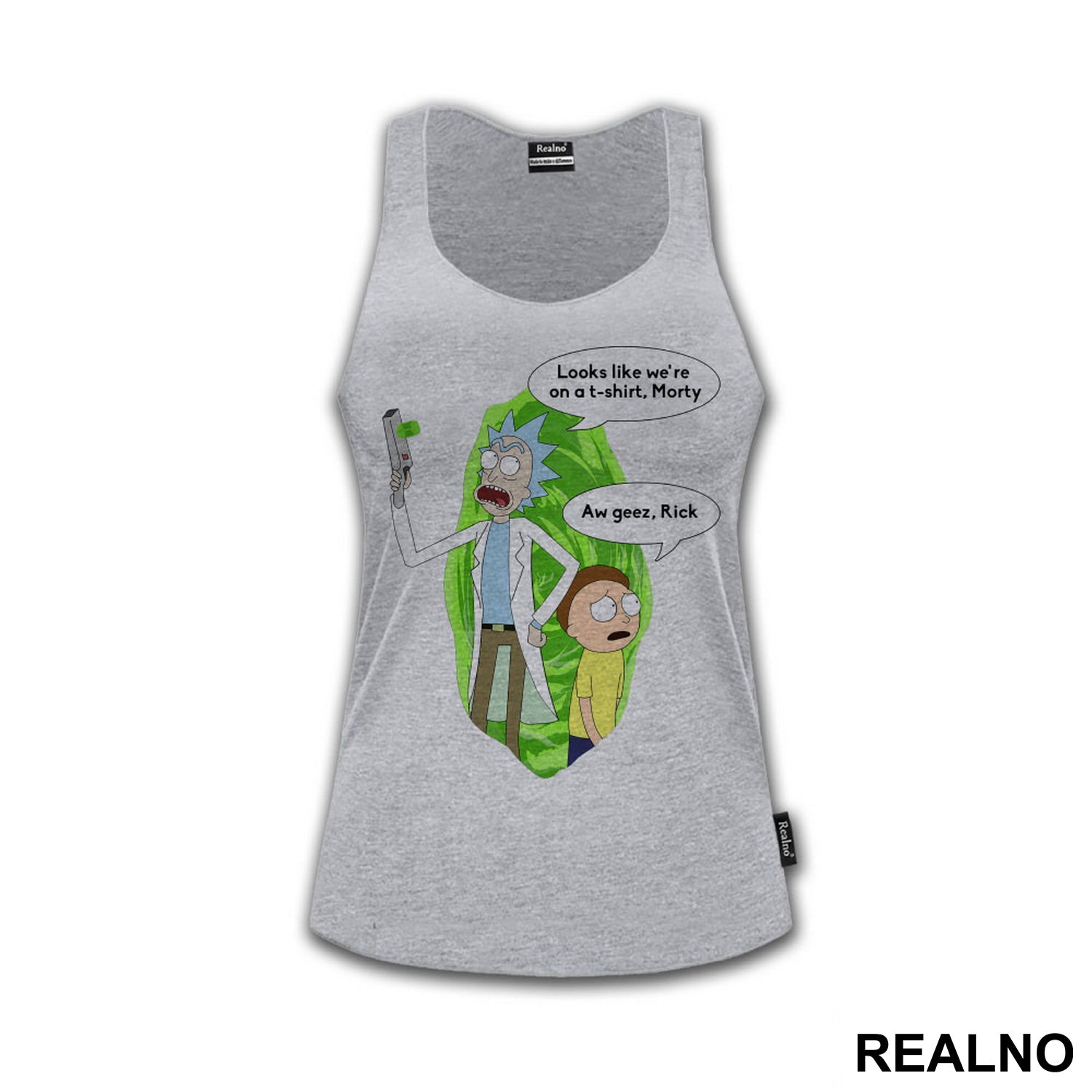 Looks Like We're On The T-Shirt, Morty. - Aw Geez Rick - Rick And Morty - Majica