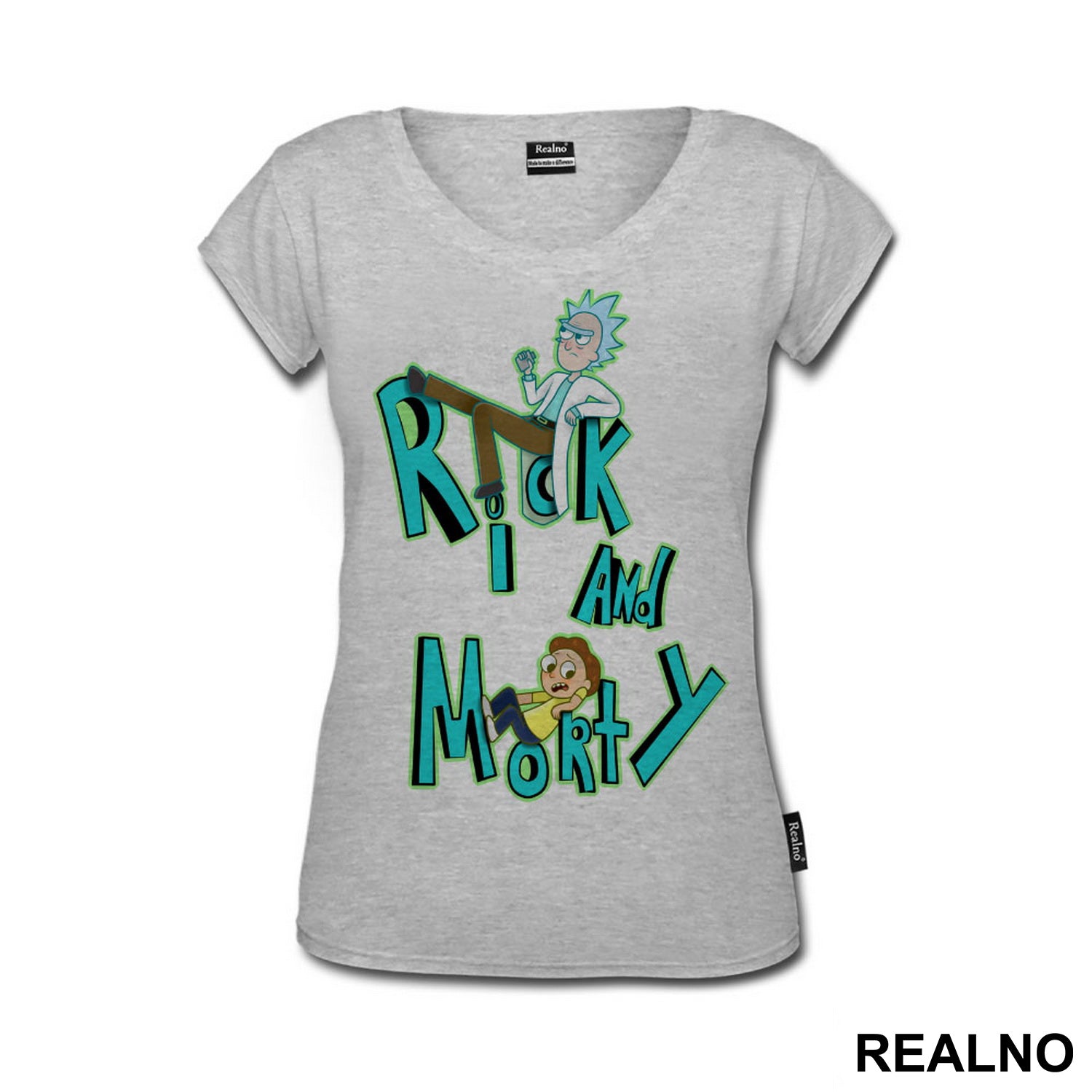 Logo - Rick And Morty - Majica