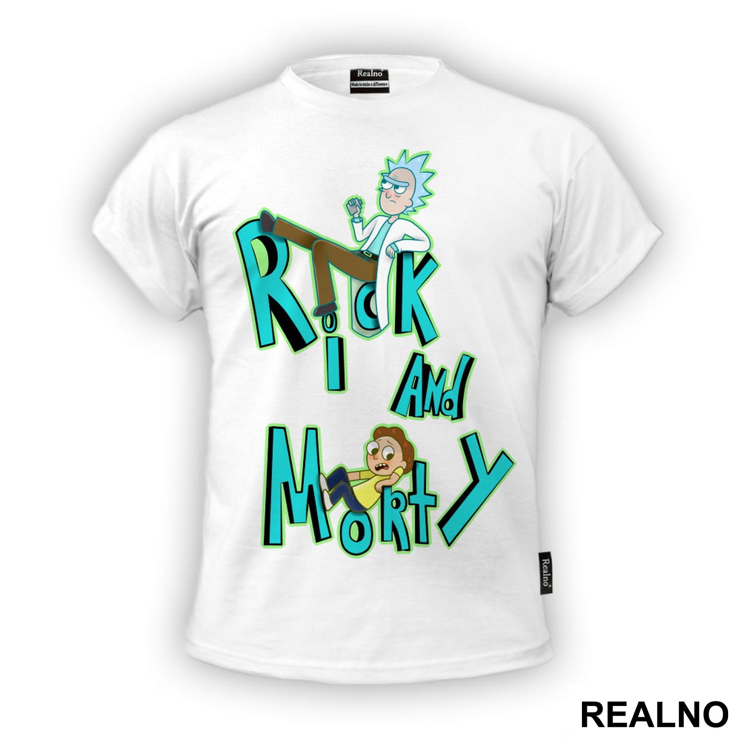 Logo - Rick And Morty - Majica