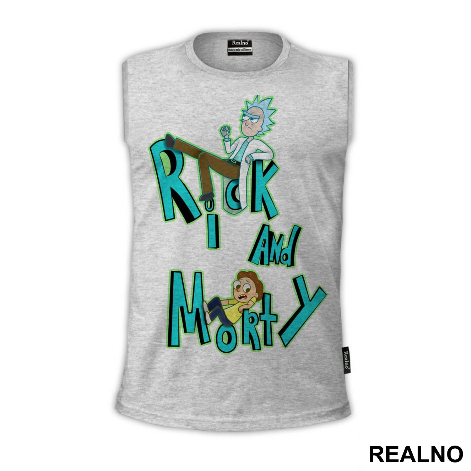 Logo - Rick And Morty - Majica
