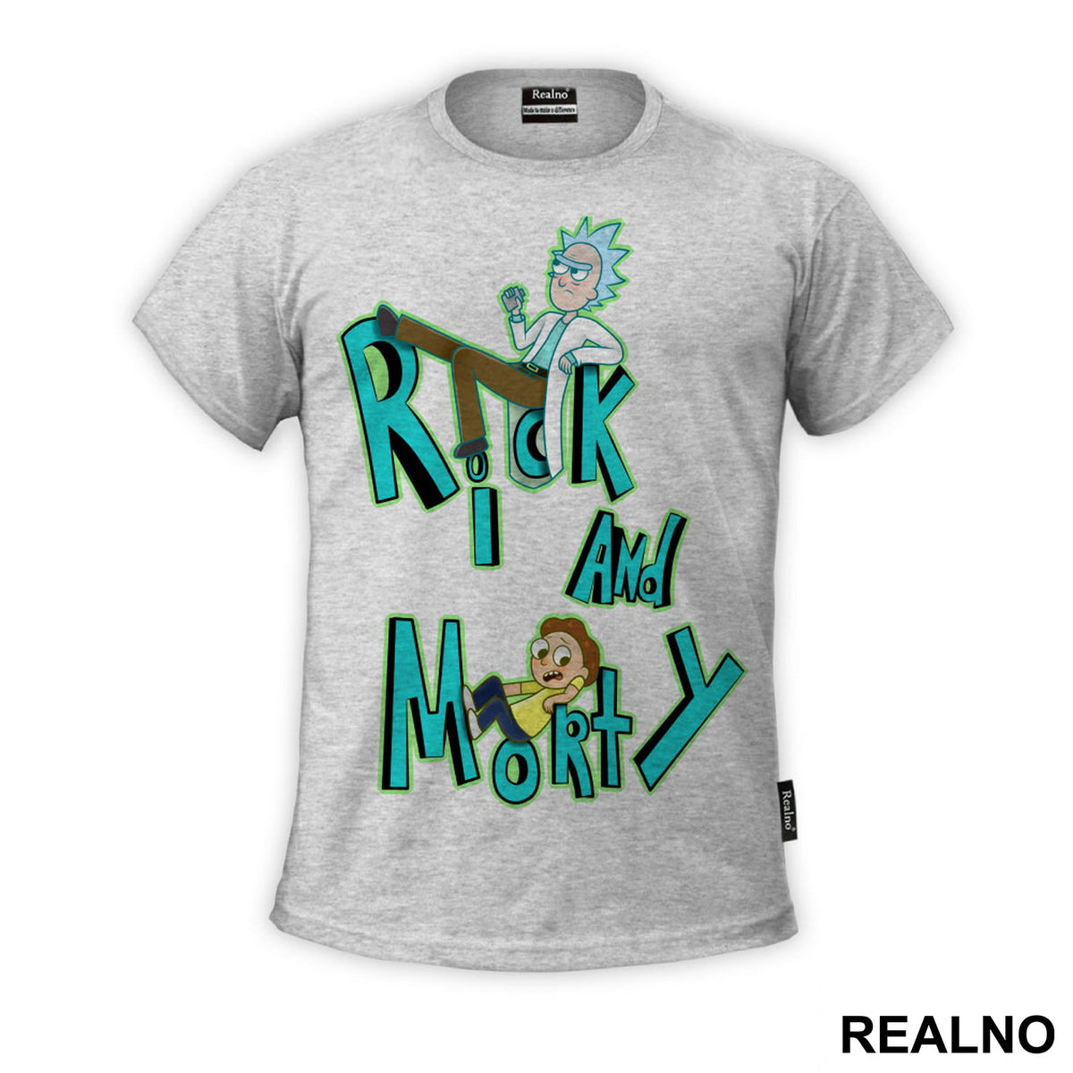 Logo - Rick And Morty - Majica