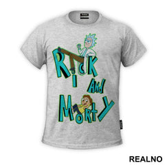 Logo - Rick And Morty - Majica