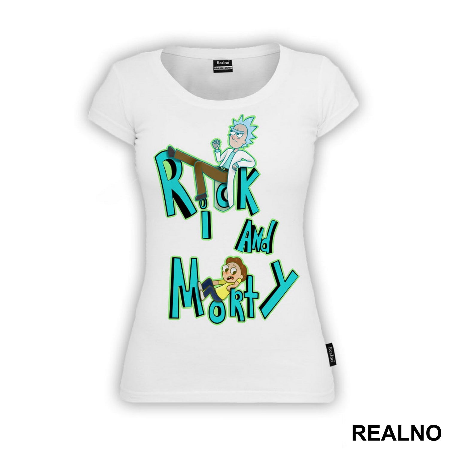 Logo - Rick And Morty - Majica